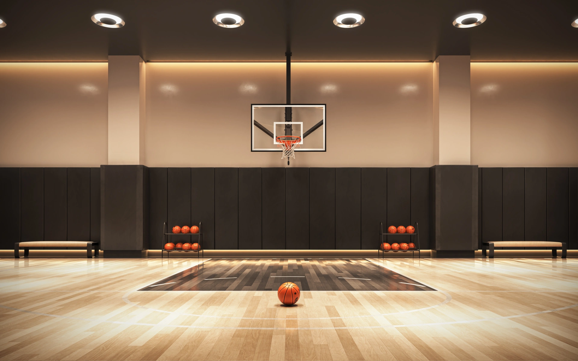 Basketball & Pickleball Court